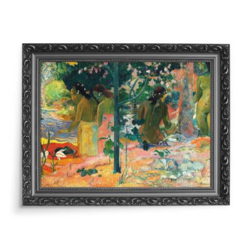Paul Gauguin kąpiący się 70x50 wydruk na płótnie CANVAS