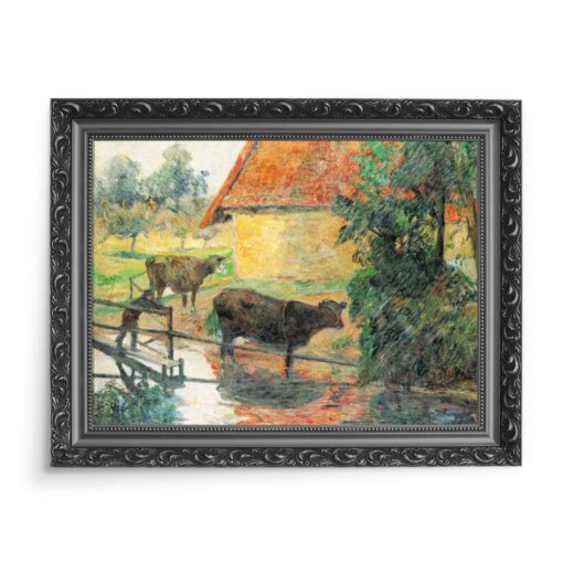Paul Gauguin Korytko do podlewania 70x50 wydruk na płótnie CANVAS