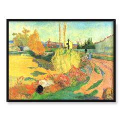 Paul Gauguin Krajobeaz Arles 40x30 w RAMIE