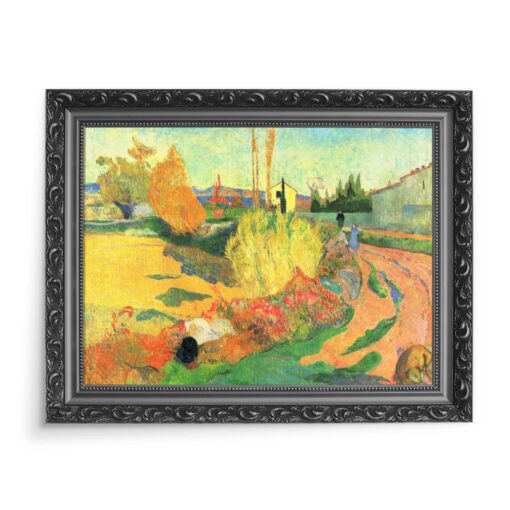 Paul Gauguin Krajobraz Arles 70x50 wydruk na płótnie CANVAS