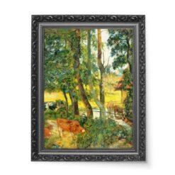 Paul Gauguin Krajobraz w Normandii 50×70 wydruk na płótnie CANVAS