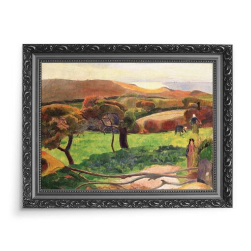 Paul Gauguin Krajobraz z Bretanii 70x50 wydruk na płótnie CANVAS