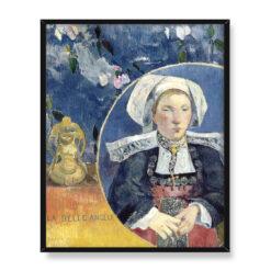 Paul Gauguin La Belle Angele 40×50