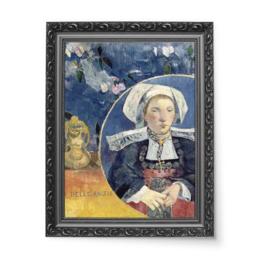 Paul Gauguin La Belle Angele 50x70 wydruk na płótnie CANVAS