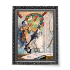 Paul Gauguin Martwa natura z głową konia 50×70 wydruk na płótnie CANVAS
