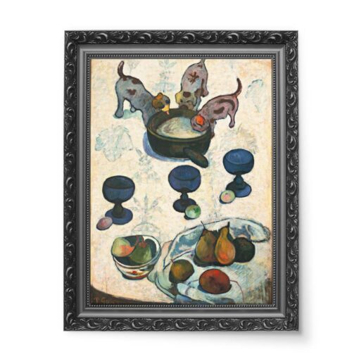 Paul Gauguin Martwa natura z trzema szczeniakami 50x70 wydruk na płótnie CANVAS