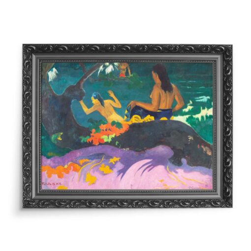 Paul Gauguin Na plaży 70x50 wydruk na płótnie CANVAS