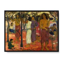 Paul Gauguin Nave Nave Mahana 40×30