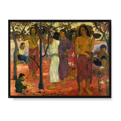 Paul Gauguin Nave Nave Mahana 40x30