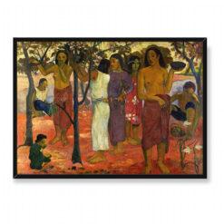 Paul Gauguin Nave Nave Mahana 70×50