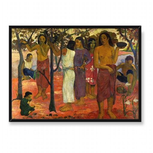 Paul Gauguin Nave Nave Mahana 70x50