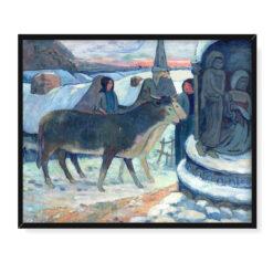 Paul Gauguin Noc Bożego Narodzenia 50×40