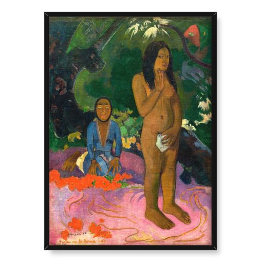 Paul Gauguin Parau na te Varua ino 50x70
