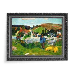 Paul Gauguin Pasterz świń 70×50 wydruk na płótnie CANVAS