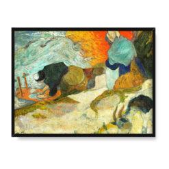 Paul Gauguin Praczki w Arles 40×30