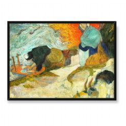 Paul Gauguin Praczki w Arles 70×50