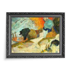 Paul Gauguin Praczki w Arles 70×50 wydruk na płótnie CANVAS