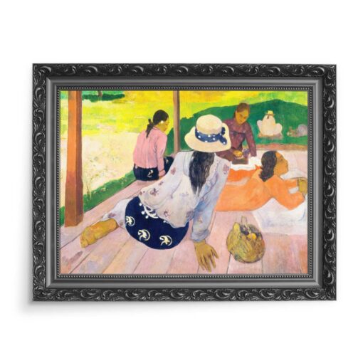 Paul Gauguin Siesta 70x50 wydruk na płótnie CANVAS