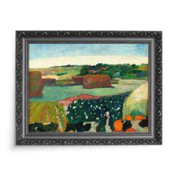 Paul Gauguin Stogi siana w Bretanii 70×50 wydruk na płótnie CANVAS