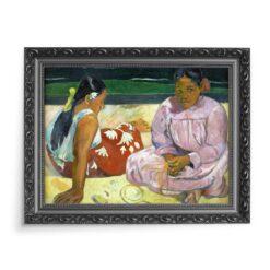 Paul Gauguin Tahitańskie kobiety na plaży 70×50 wydruk na płótnie CANVAS
