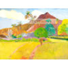 Paul Gauguin Tahiti krajobraz — produkt cyfrowy do pobrania