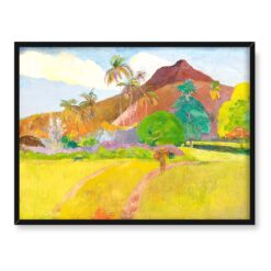 Paul Gauguin Tahiti krajobraz 40x30 w RAMIE