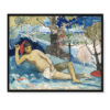 Paul Gauguin Ty arii vahine 50×40 w RAMIE