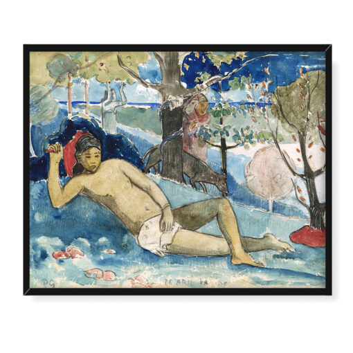 Paul Gauguin Ty arii vahine 50x40 w RAMIE
