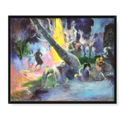 Paul Gauguin Upa Upa 50×40