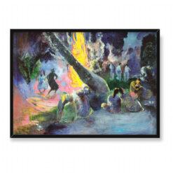 Paul Gauguin Upa Upa 70×50