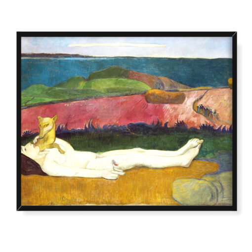 Paul Gauguin Utrata dziewictwa 50x40 w RAMIE