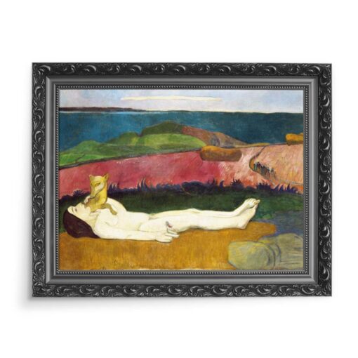 Paul Gauguin Utrata dziewictwa 70x50 wydruk na płótnie CANVAS