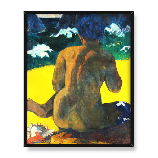 Paul Gauguin Vahine no te miti 40x50 w RAMIE