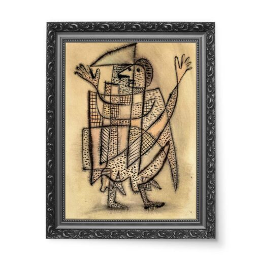 Paul Klee Maske mit Sense 50x70 wydruk na płótnie CANVAS