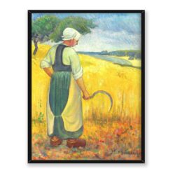 Paul Serusier Bretonka z sierpem 30x40
