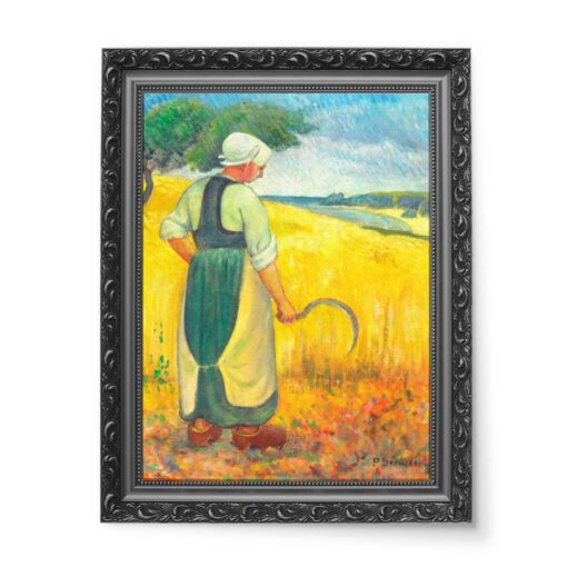 Paul Serusier Bretonka z sierpem 50x70 wydruk na płótnie CANVAS