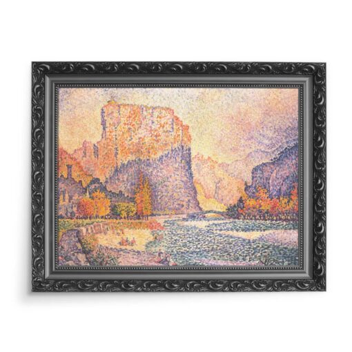 Paul Signac Castellane 70x50 wydruk na płótnie CANVAS