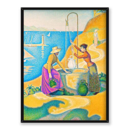 Paul Signac Kobiety przy studni 30x40