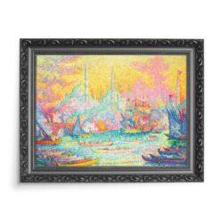 Paul Signac Konstantynopol 70×50 wydruk na płótnie CANVAS