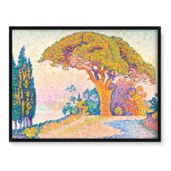 Paul Signac Le Pin de Bertaud Saint-Tropez 40x30
