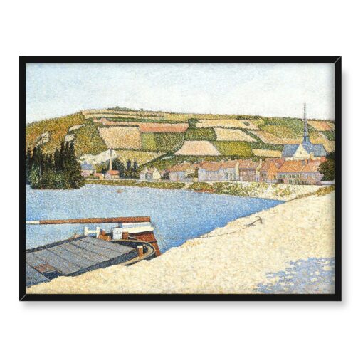 Paul Signac Les Andelys Cote d Aval Francja 40x30