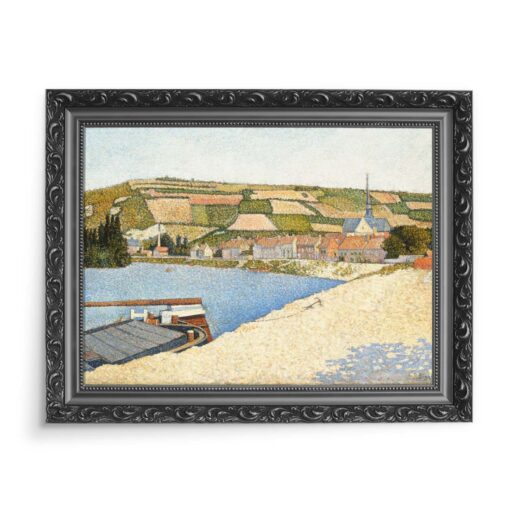 Paul Signac Les Andelys Cote dAval Francja 70x50 wydruk na płótnie CANVAS