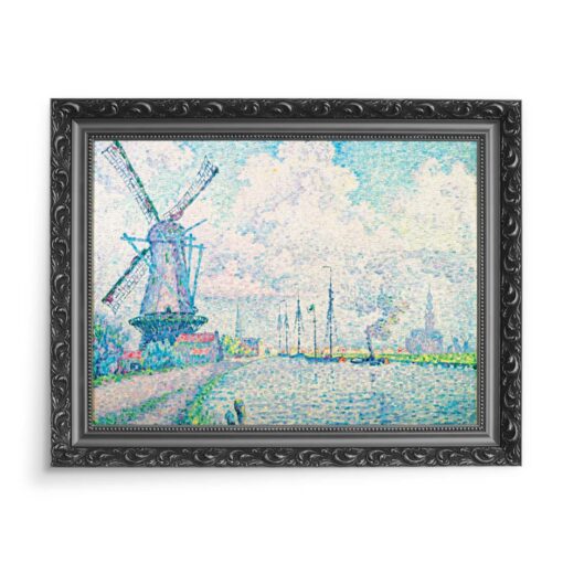 Paul Signac Overschie Holandia 70x50 wydruk na płótnie CANVAS