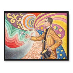 Paul Signac Portret Felixa Feneona 40x30