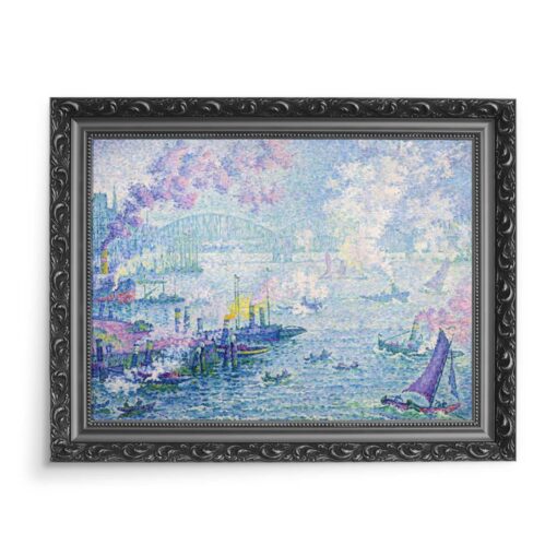 Paul Signac Rotterdam 70x50 wydruk na płótnie CANVAS