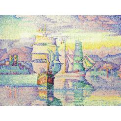 Paul Signac Żaglówki Antibes — produkt cyfrowy do pobrania
