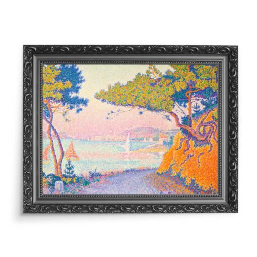 Paul Signac Żaglówki Antibes 70x50 wydruk na płótnie CANVAS