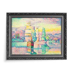 Paul Signac Zatoka Juan 70×50 wydruk na płótnie CANVAS