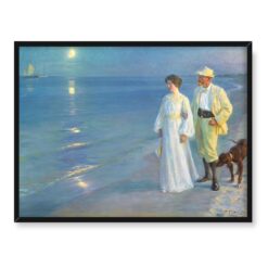 Pedar Kroyer Letni wieczór na plaży w Skagen 40x30