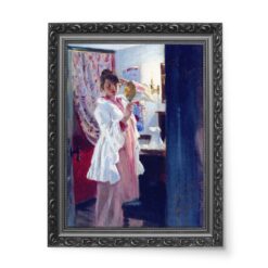 Peder Kroyer Portret Marie Kroyer 50x70 wydruk na płótnie CANVAS